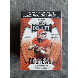 2021 Leaf Draft Football Retail Blaster Box