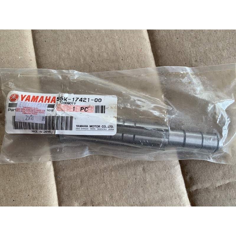 RXZ RXZ135 MILLI BOSS AXLE DRIVE 55K-17421-00 GEARBOX FRONT SPROCKET SHAFT DEPAN SPOCKET SAP(100% Or