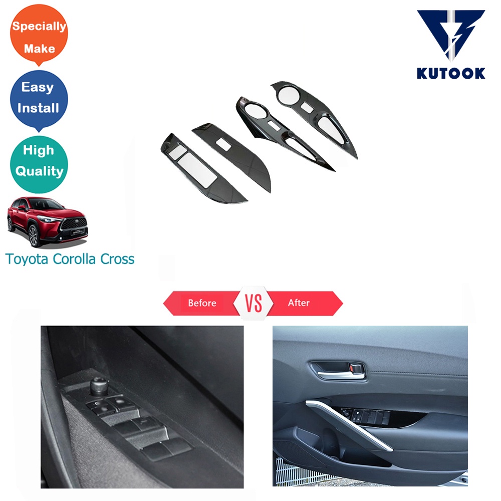 Toyota Corolla Cross ฝาครอบสวิตช์กระจกไฟฟ้า