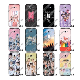 Samsung A7 2015 / A7 2016 / A7 2017 / A7 2018 เคสสกรีน เคสมือถือ CASE รามลาย BTS