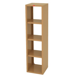 Shelf SHELF LUCKY WORLD SF-450x1800-EG 45X45.5X180CM BROWN Multipurpose furniture Home &amp; Furniture ชั้นวางของ ชั้นวางของ