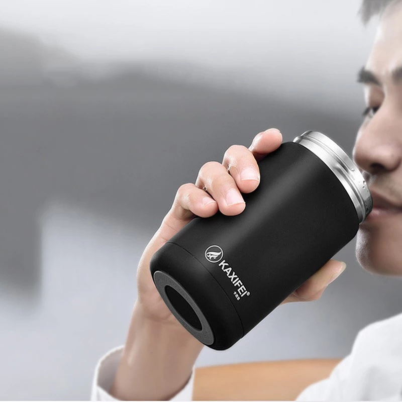 Alechaung ขวดเก็บความร้อน ฉนวนสุญญากาศ แก้วเก็บเย็น กระติกน้ำ กระติกเก็บเย็น 380ml แก้วเก็บอุณหภูมิ thumbnail 3