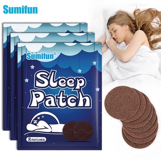 Sleep Patch แผ่นแปะช่วยในการนอนหลับ หลับง่ายสบาย 1 ซองมี 8 ชิ้น