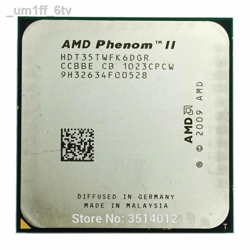 ▪∈️ AMD Phenom II X6 1035T 1045T 1055T 1065T 1075T 1090T 1100T Six-Core CPU Processor Socket AM3 938-Pin #8