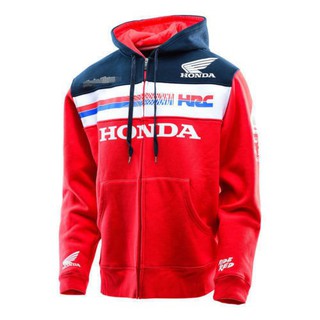 เสื้อกันหนาวมีฮู้ดสำหรับรถจักรยานยนต์ honda hoodie moto gp