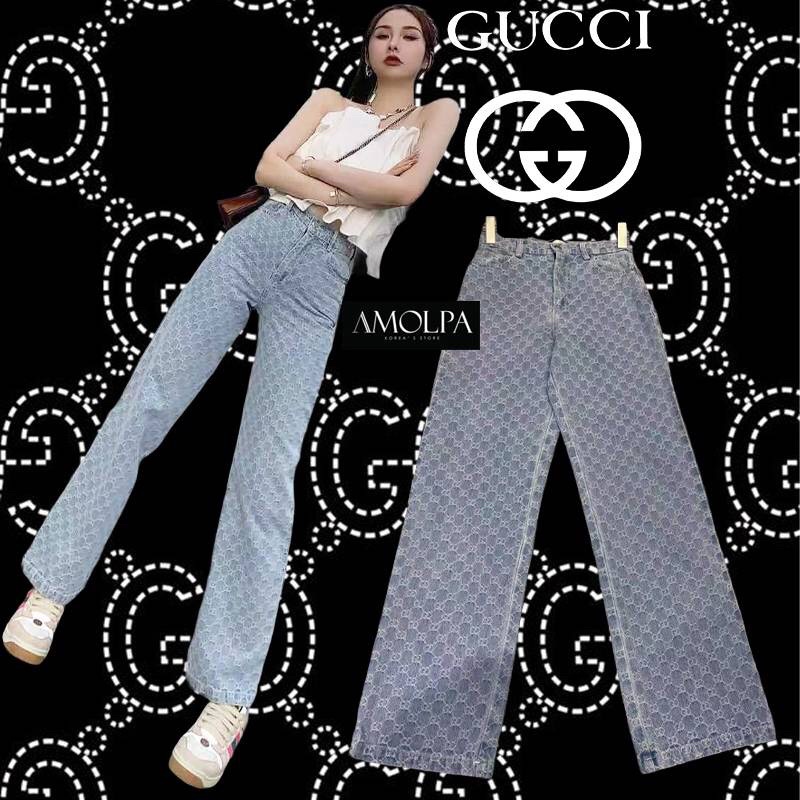 กางเกงยีนส์CUCCIขายาวงานแบรนด์