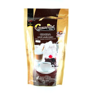 🔥ยอดนิยม!! โกโก้ริช ผงโกโก้มาตรฐาน 500 กรัม Cacao Rich Cocoa Powder Standard Colour 500 g