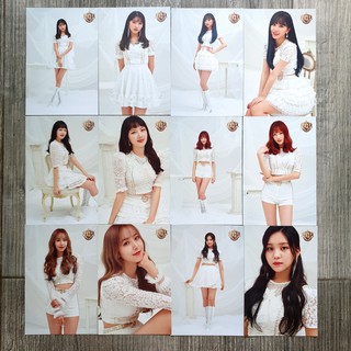 โปสการ์ดหน้าคอนเสิร์ต Set A 2018 Gfriend 1st Concert Encore Season of Gfriend Postcard Umji Yuji Sowon SinB Eunha Yerin