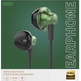 หูฟัง JHY100สมอลทอร์ค Aux 3.5 mm สามารถใช้งานร่วมกับสมาร์ทโฟน, แท็บเล็ต, MP3, MP4 ,คอมพิวเตอร์ และ Laptop