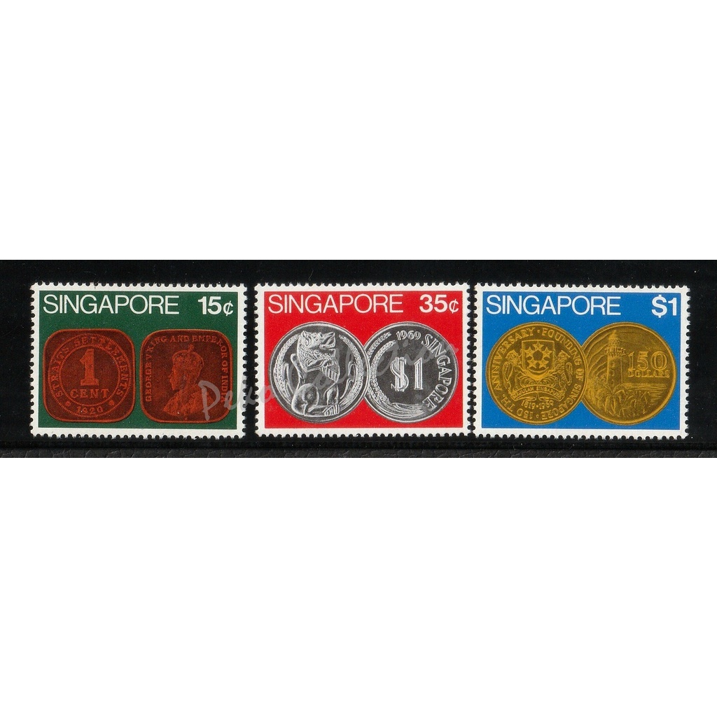 1972 SG Coins แสตมป์มิ้นต์ 3v