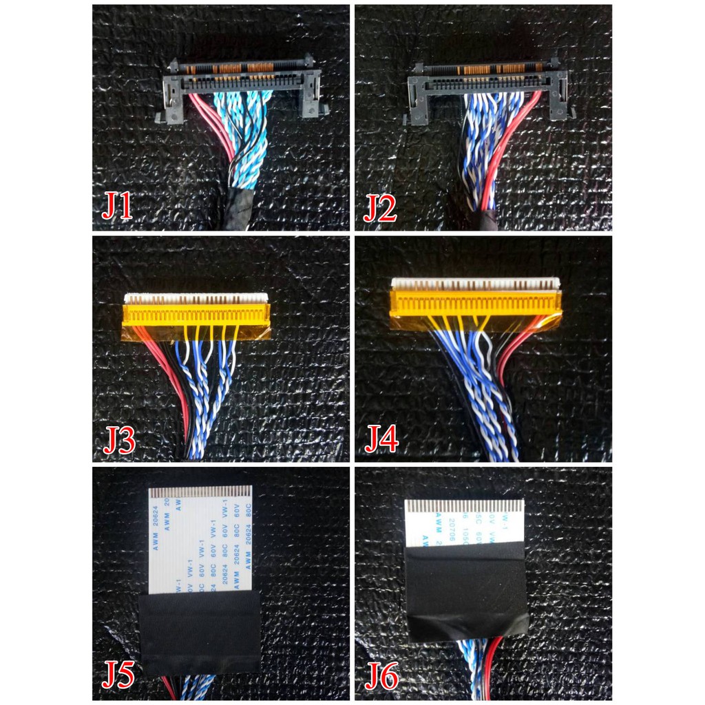 สายแพร สาย LVDS HD FHD แปลงจอ LED LCD ใช้กับบอร์ดแปลงจีนได้ทุกรุ่น