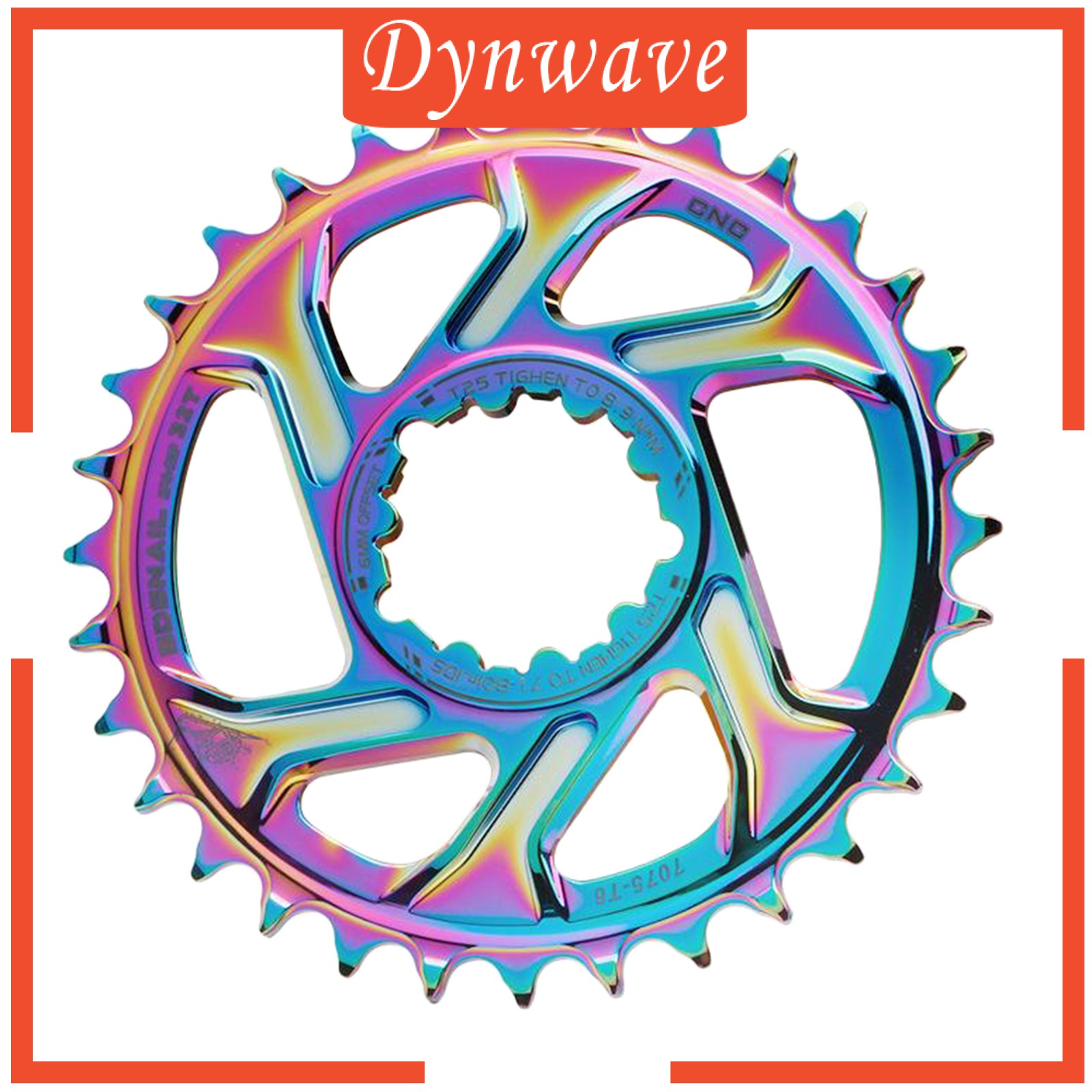DYNWAVE Bike Direct Mount Chainring Mountain Road Bicycle 8~11 Speed Forged Aluminum Alloy Narrow Wide Chainwheel Replacement
