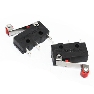 ถูกสุด!! Micro Limit Switch, 3 Pin N/O N/C 5A 125 250VAC KW12-N Micro Switch  สินค้าพร้อมส่งค่ะ สามารถออกบิลได้ค่ะ