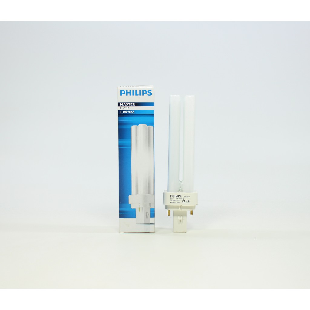 หลอดตะเกียบ 13W PHILIPS MASTER PL-C 2P 13W/865
