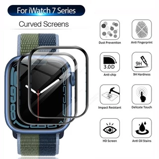 For iWatch Ultra 49มม. ฟิล์มกันรอยหน้าจอ PMMA + PET 3D นิ่ม สำหรับ Apple Watch Series 10 9 8 7 6 SE 5 4 3 41 มม. 45 มม.
