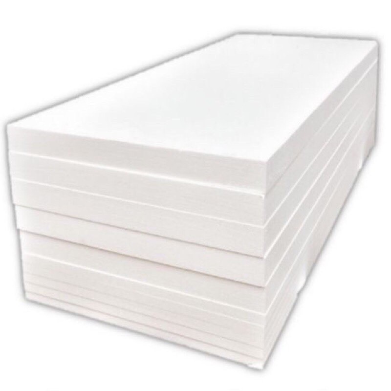 โฟมแผ่นเกรด A ขนาด60x120 cm.หนาแน่น 1.25 ปอนด์ หนา 1" , 1.5" , 2" , 3”