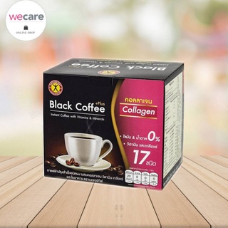 Naturegift Black Coffee Plus Collagen (1กล่องมี10ซอง) เนเจอร์กิฟกาแฟดำ สูตร ผสมคอลลาเจน