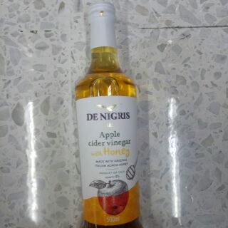 DE Nigeris Apple Cider Vinegar With Honey 500ml น้ำส้มสายชูหมักแอปเปิ้ลน้ำผึ้ง