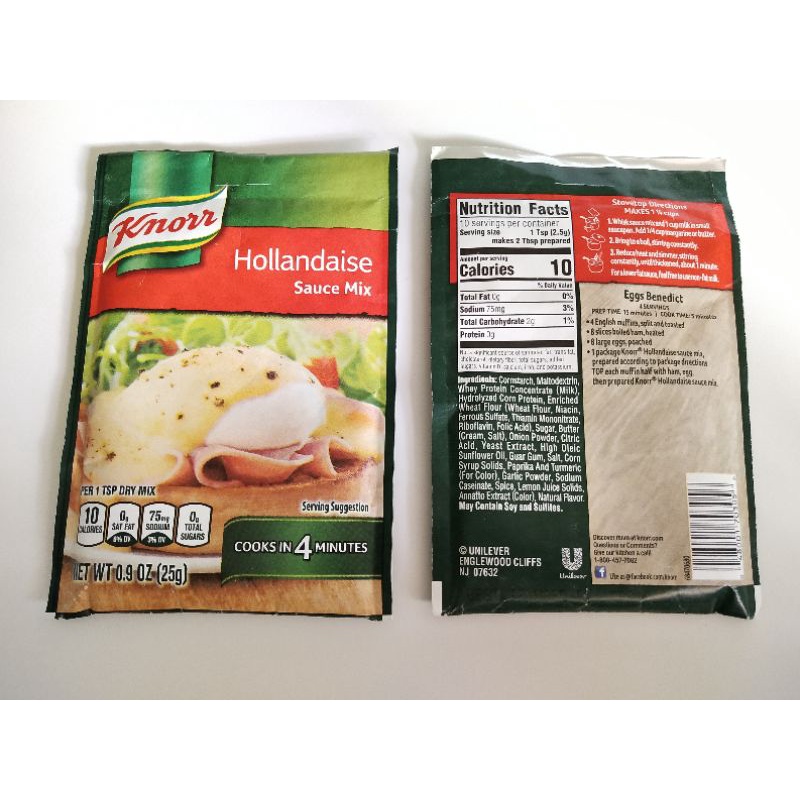 Hollandaise Sauce Mix ซอสสำหรับทำ Egg Benedict *พร้อมส่ง*