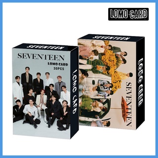 Seventeen LOMO CARD SEVENTEEN ใหม่ โปสการ์ดอัลบั้มรูป 2021