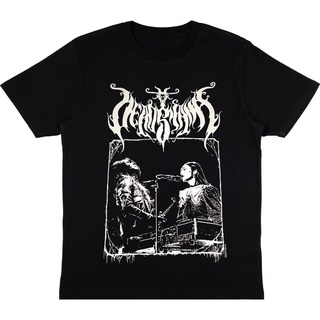 เสื้อยืดสีขาวเสื้อยืด พิมพ์ลาย Band DEADSQUAD X ISYANA SARASVATI สําหรับผู้ชาย | เสื้อยืด วงโลหะ INDO DEAD SQUADS-4XL