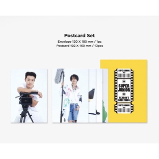 [แท้/พร้อมส่ง] โปสการ์ด Postcard Super Junior 2022 Seasons Greetings