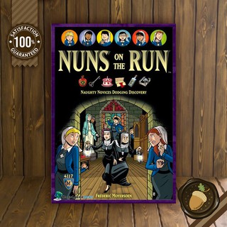 Nuns On The Run บอร์ดเกม คู่มือภาษาอังกฤษ