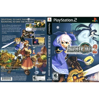 แผ่นเกมส์ PS2 Atelier Iris 2 The Azoth of Destiny    คุณภาพ ส่งไว (DVD)