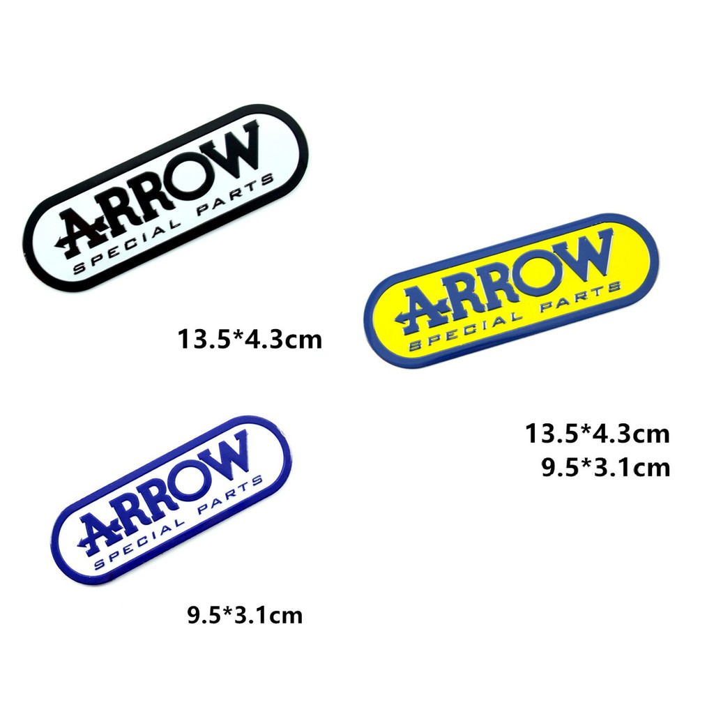 เพลทติดท่ออลูมีเนียม ARROW