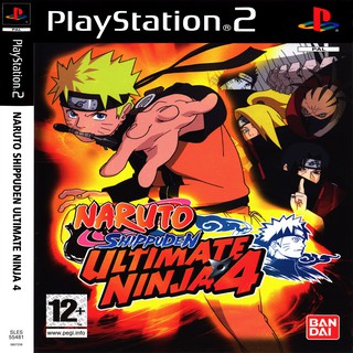 Naruto Shippuden Ultimate Ninja 4 [USA] [PS2 DVD]