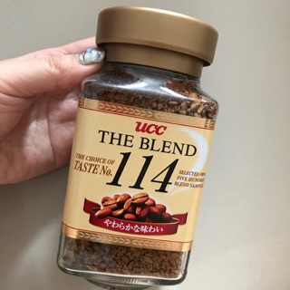 ขวดแก้ว 90g. UCC the blend 114 กาแฟญี่ปุ่นคั่วบดหอมกรุ่มไม่ขม อร่อยมากๆ พร้อมส่งค่ะ 💗