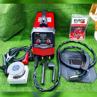 EUROX เครื่องเชื่อมมิก 2 ระบบ รุ่น MIG-MMA250 T-SERIES ตู้เชื่อม (แถมลวด Flux core 0.45Kg) เครื่องเชื่อม งานเชื่อม