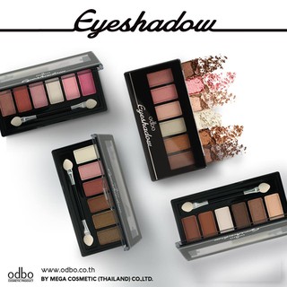 อายแชโดว์ 6 เฉดสี โอดีบีโอ ODBO EYESHADOW OD229