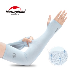 Naturehike NH21FS002 ปลอกแขน UPF50+ Fingerless Sun Protection Sleeves