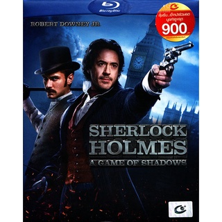 Sherlock Holmes : A Game Of Shadows เกมพญายมเงามรณะ บลูเรย์ Blu-ray แท้ ซับไทย เสียงไทย