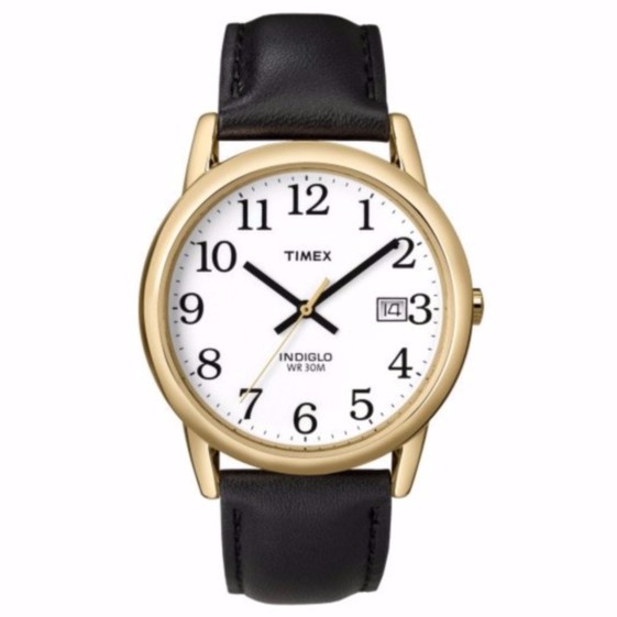 Timex T2H291 นาฬิกาข้อมือ สายหนัง สีขาว