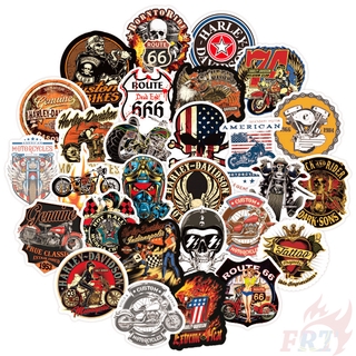 100Pcs/Set ❉ Harley Motor &amp; Retro Beauty สติ๊กเกอร์ ❉ Punk DIY Fashion Luggage Laptop Skateboard Doodle Decals สติ๊กเกอร์