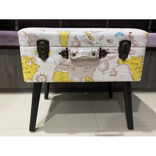 กระเป๋ามหาสมบัติ เป็นกระเป๋าเดินทางได้ เก้าอี้สตูล เก็บของได้ 7-11 ปกติ 710 บาท