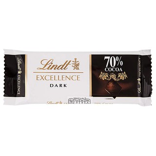 ลินด์เอ็กเซลเลนซ์ดาร์กช็อกโกแลต85เปอร์เซ็นต์ 35กรัม Lindt Excellence Dark Chocolate 85 percent 35g.