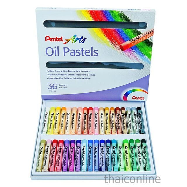 Pentel สีชอล์ค เพนเทล 12 สี 25 สี 36 สี 49 สี Pentel Oil Pastel ขายถูก ราคา ถูกที่สุด ดีลบีเคเค แกลเลอรีภาพที่ 3