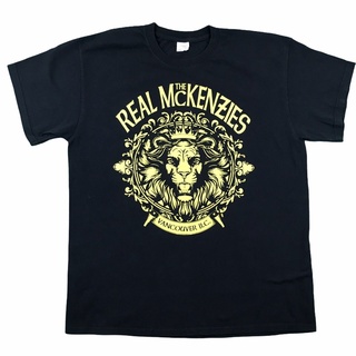 เสื้อยืด พิมพ์ลาย The Real McKenzies Vancouver DC USA Band Tour America สําหรับผู้ชาย 511659