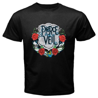 เสื้อยืดผ้าฝ้ายพิมพ์ลายขายดีGildan เสื้อยืดผ้าฝ้าย 100% พิมพ์ลาย Pierce The Veil คุณภาพสูง สําหรับวันเกิด