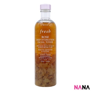 Fresh Rose Deep Hydration Facial Toner 250ml โทนเนอร์บำรุงผิวหน้ากระตุ้นความชุ่มชื้นสารสกัดจากดอกกุหลาบ 250 มิลลิลิตร