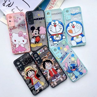 เคสหลังกันกล้องสกรีนลายการ์ตูน เคสหลังแข็งโดเรม่อน วันพีชสำหรับรุ่นSAMSUNG A21S-A20-A02S A42-A02-A10S-A10