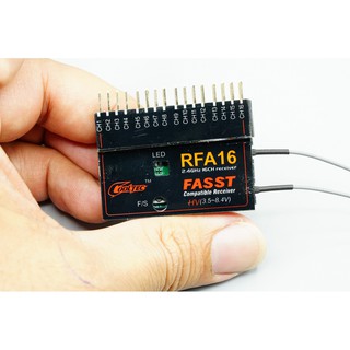 Receive Cooltech-RFA-16  รีซีฟคูลเทค ระบบ FUTABA-FASST   16 ช่อง   (ส่งจากประเทศไทย)