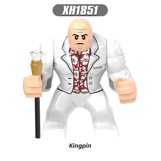 บล็อกตัวต่อToys ฟิกเกอร์ Marvel Kingpin Big Figures 1851