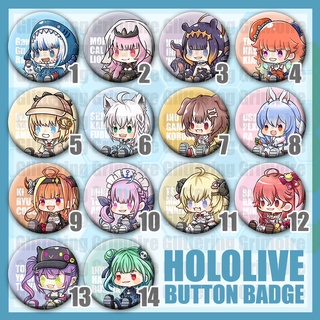 เข็มกลัดโฮโลไลฟ์ Pin Badge Hololive