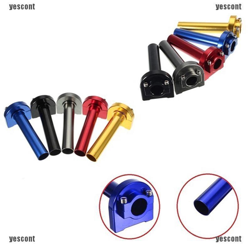 MINI BIKE MOTORCYCLE TWIST THROTTLE WITH GRIPS FOR 7//8/" HANDLEBAR