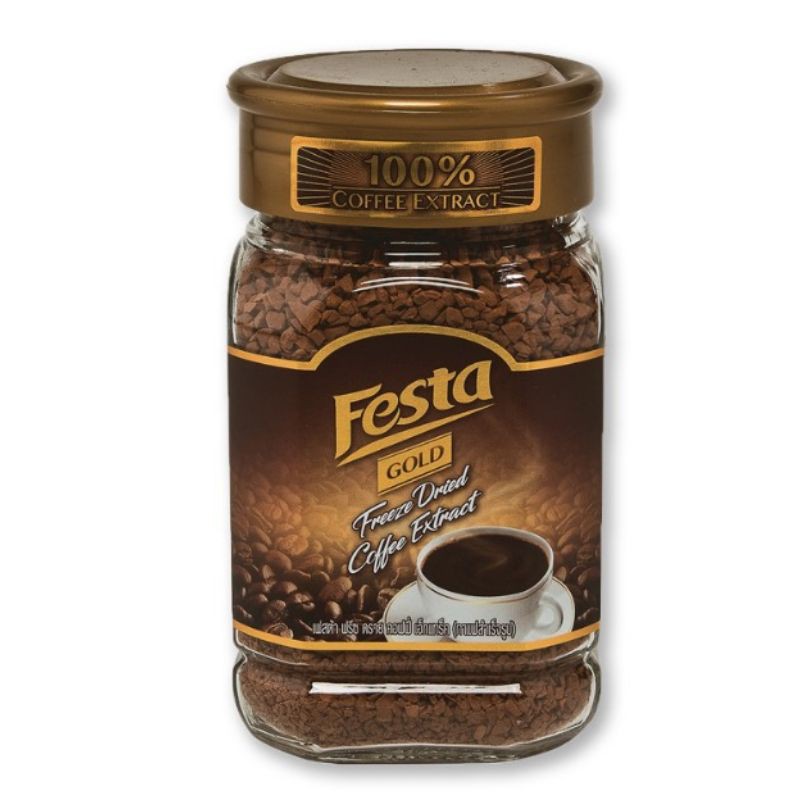Festa Gold Coffee 100g เฟสต้ากาแฟโกลด์ 100 กรัม