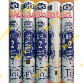 ลูกแบด RSL  No.2 (สีเงิน)แท้ 100%